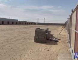  للايجار اراضي فضا تصلح للتخزين او ورشه عمل 