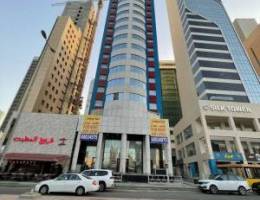  مكاتب للإيجار شرق اطلاله بحرية وعلي الدائري الاول وشارع أحمد جابر 