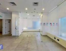  متوفر دور تجاري في برج كتير راقي بموقع متميز بالقبلة المساحة ١٣٠ 