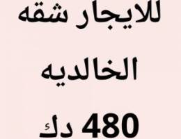  الخالديه شقه 