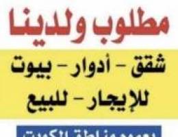  للإيجار شقة الزهراء  والصديق 