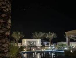  مزرعه للايجار طريق 800 VIP جديده ونظيفه 