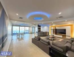  أجار شالية دورين عل بحر مميز بصالة ومسبح كبار 