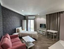  ستوديو مفروش إطلالة بحرية للإيجار في السالمية 